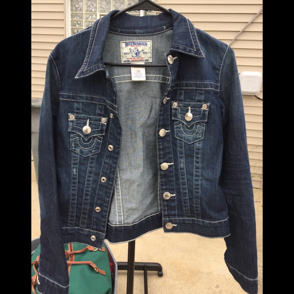 True Religion Jean Trucker Jacket